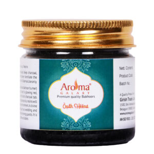 Aroma Galaxy Oudh Heena Bakhoor – Wooden Chips Based Chemical Free and Non-Toxic Muattar – Fragrance Incense Bakhoor for Relaxation and Removing Odour 40 Grams